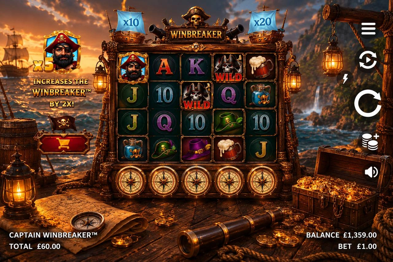 Performances et caractéristiques de Captain Slots